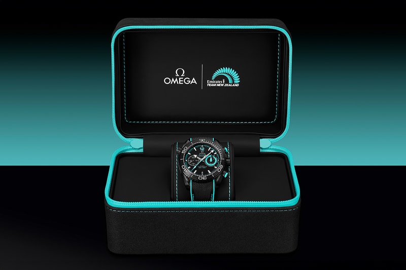 OMEGA Seamaster Planet Ocean Deep Black ETNZ Edition 37th America's Cup Barcelone 2024 Emirates Team New Zealand Release Info