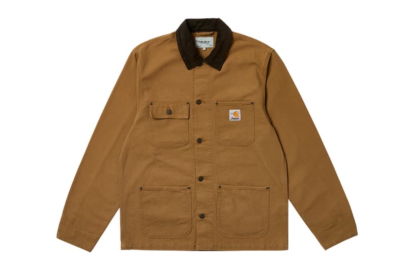 Palace Carhartt WIP Fall 2023 Collection Drop 7 release date info store list buying guide photos price michigan coat double knee pant bib overall hoodie tee beanie t-shiryt