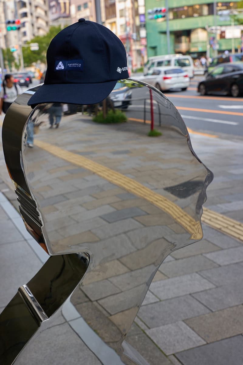 palace nanamica collaboration collection gore tex parka jacket sweater hat official release date info photos price store list buying guide