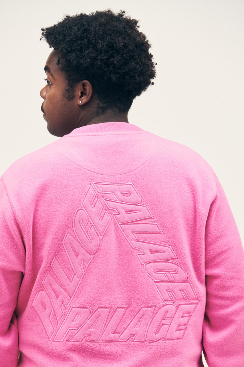 palace skateboards london winter 2023 lookbook drop list official release date info photos price store list buying guide jacket hat t shirt collab coat