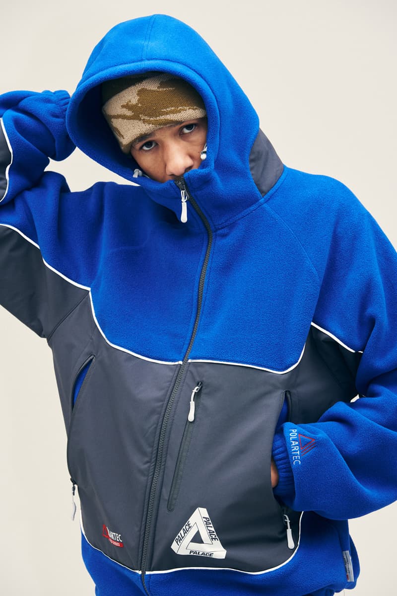 palace skateboards london winter 2023 lookbook drop list official release date info photos price store list buying guide jacket hat t shirt collab coat