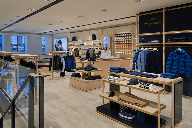 Paul&Shark London Flagship Store Opening menswear womenswear regent street
