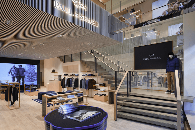 Paul&Shark London Flagship Store Opening menswear womenswear regent street