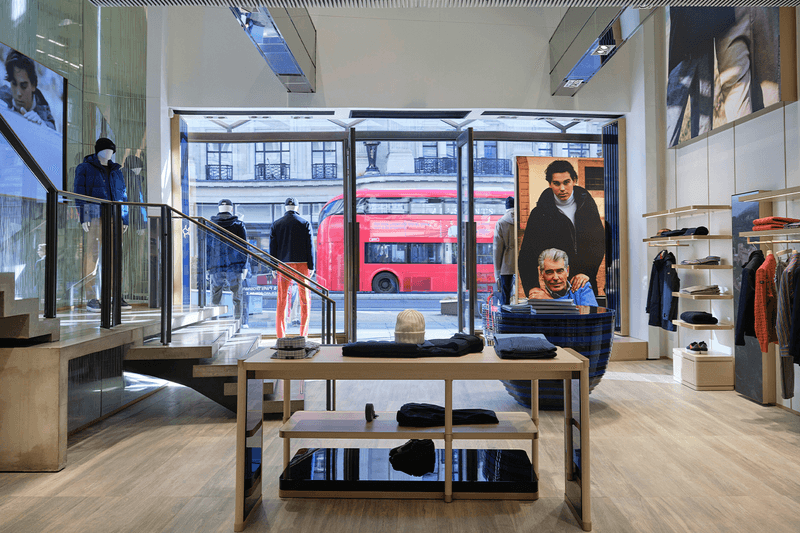 Paul&Shark London Flagship Store Opening menswear womenswear regent street