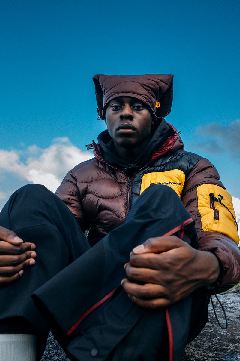 peak performance outerwear technical helium flo collection surplus sustainable fabric sweden moutains streetwear