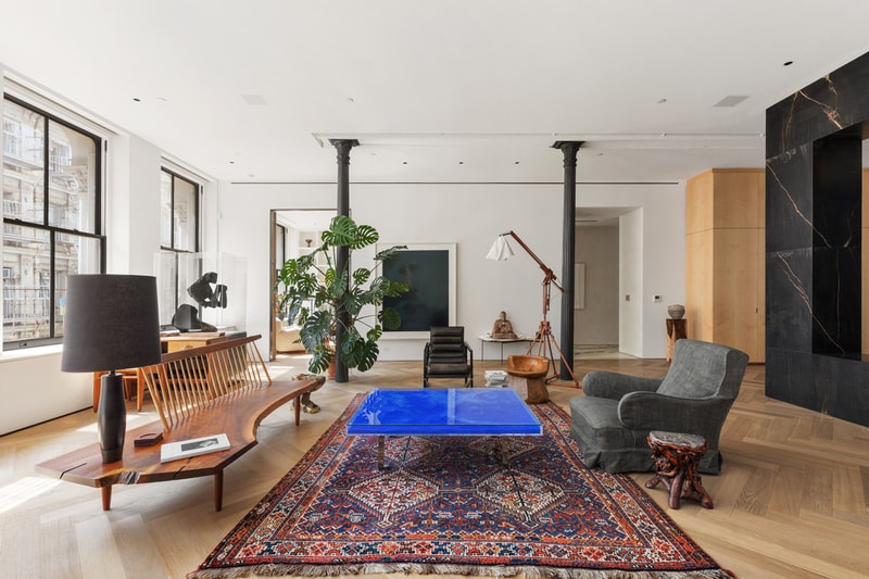 Take a Look Inside Phillip Lim's Dreamy Soho Abode design interiors new york city cast iron apartment loft home tour inside bag clothing elevated high end house downtown nyc 