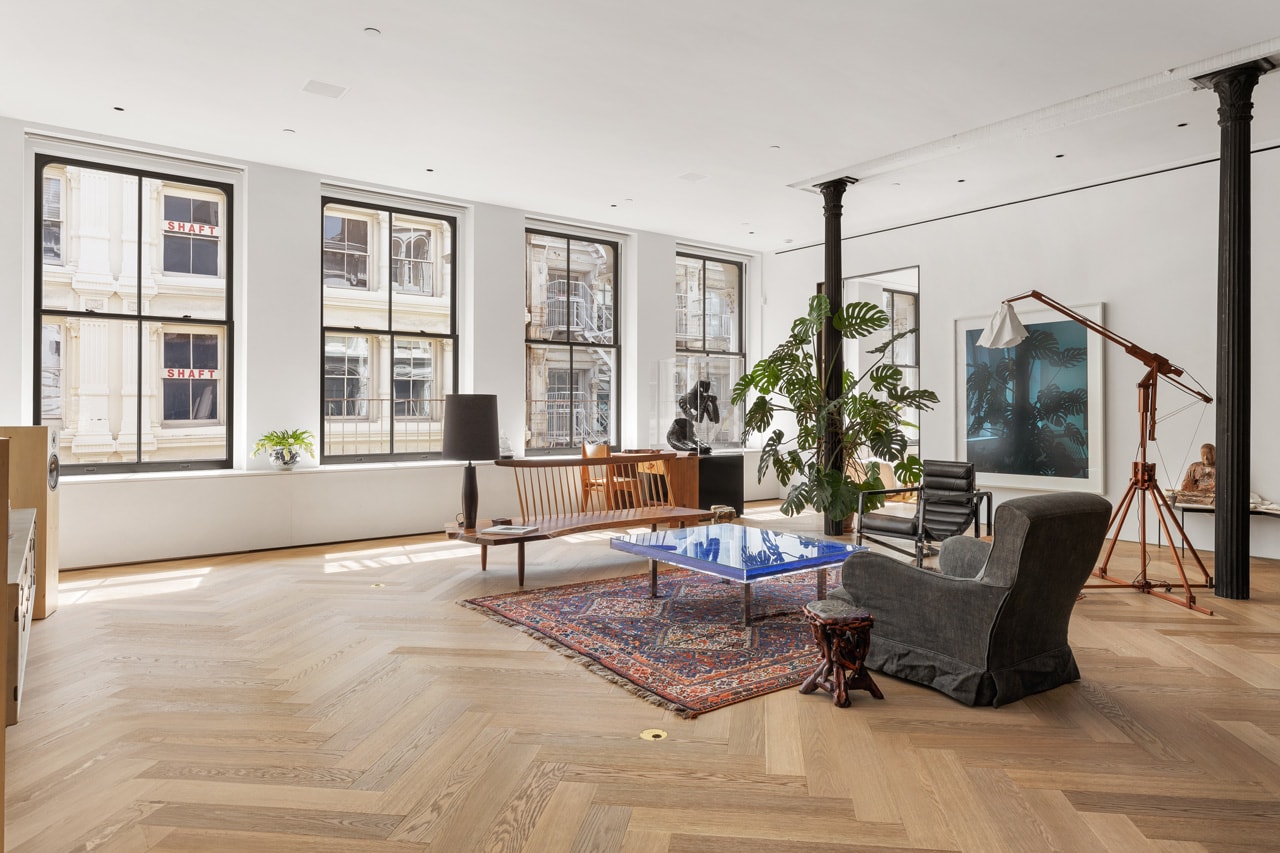 Take a Look Inside Phillip Lim's Dreamy Soho Abode design interiors new york city cast iron apartment loft home tour inside bag clothing elevated high end house downtown nyc 