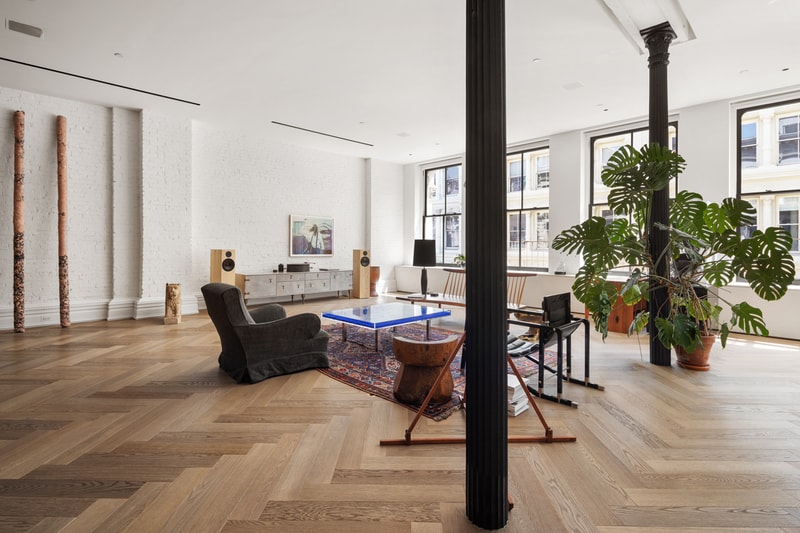 Take a Look Inside Phillip Lim's Dreamy Soho Abode design interiors new york city cast iron apartment loft home tour inside bag clothing elevated high end house downtown nyc 