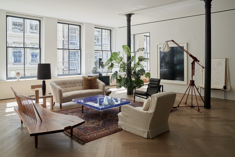Take a Look Inside Phillip Lim's Dreamy Soho Abode design interiors new york city cast iron apartment loft home tour inside bag clothing elevated high end house downtown nyc 