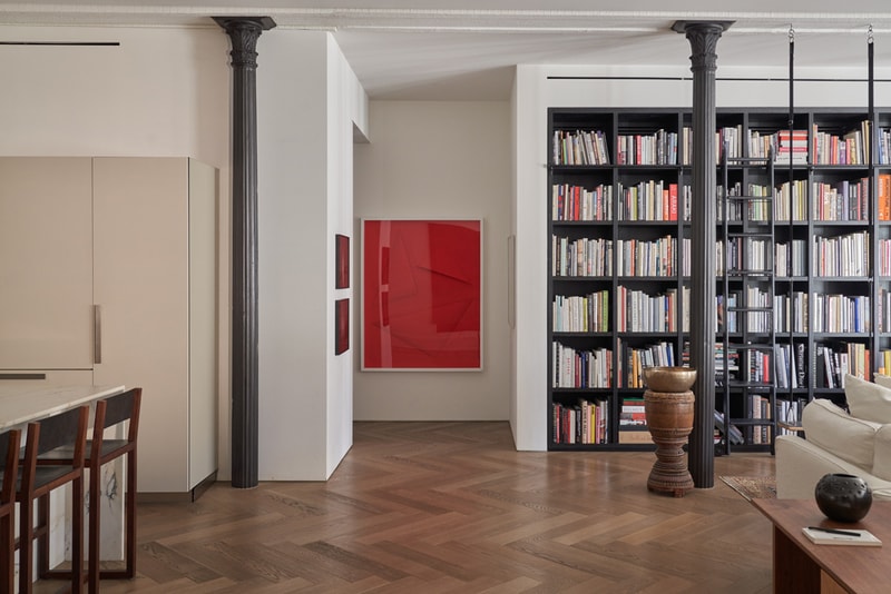 Take a Look Inside Phillip Lim's Dreamy Soho Abode design interiors new york city cast iron apartment loft home tour inside bag clothing elevated high end house downtown nyc 