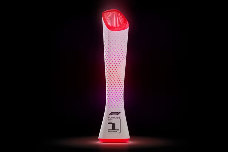 Pininfarina and Lenovo Craft Kiss-Activated Trophy for Formula 1 Japanese Grand Prix