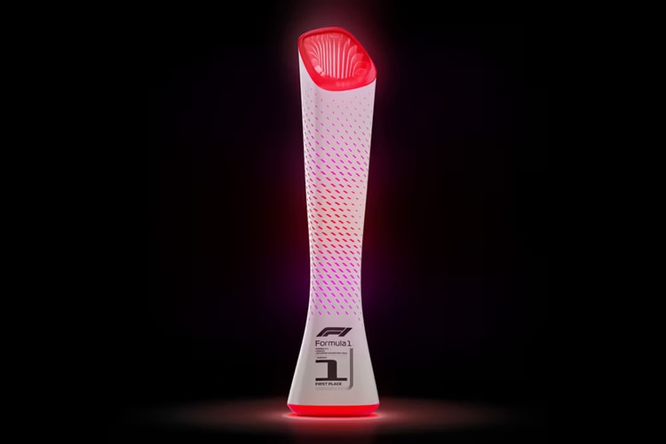Pininfarina and Lenovo Craft Kiss-Activated Trophy for Formula 1 Japanese Grand Prix
