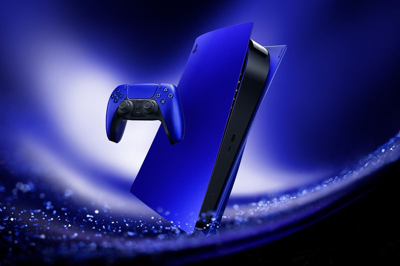 Sony PlayStation PS5 Digital Edition Cover Cobalt Blue - IT