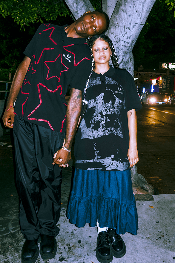 PLEASURES Fred Perry Collaboration uk menswear streetwear Los Angeles