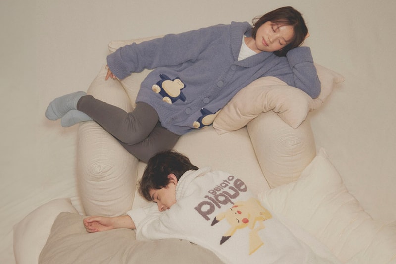 pokemon gelato pique sleep loungewear collection snorlax pikachu official release date info photos price store list buying guide