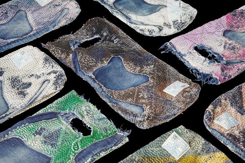 PROLETA RE ART Collaborates With Levis and Crocs for Special Shoe and Bag Combo Using Dead Stock Denim sustainability