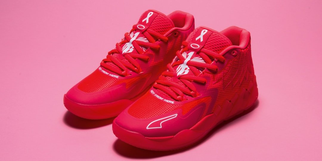 LaMelo Ball and PUMA Promote Breast Cancer Awareness on the MB.01