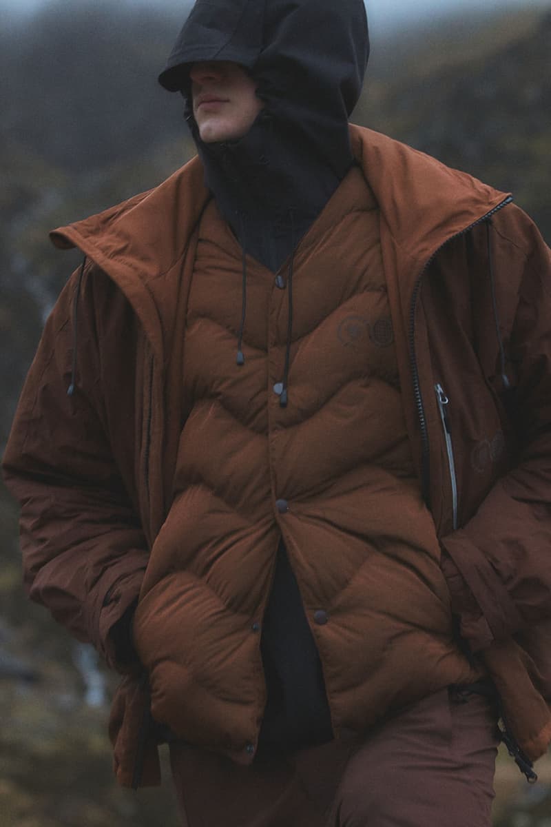 Purple Mountain Observatory Carrier Goods UK London Fashion Exploration Streetwear Style Camping Hiking Technical Clothing