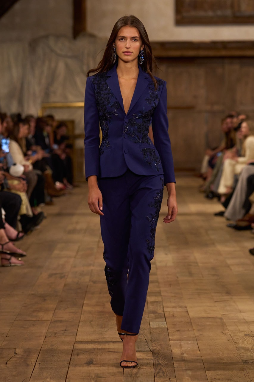 HIGH STREET Newest 2024 Fashion Designer Runway Suit Set Women