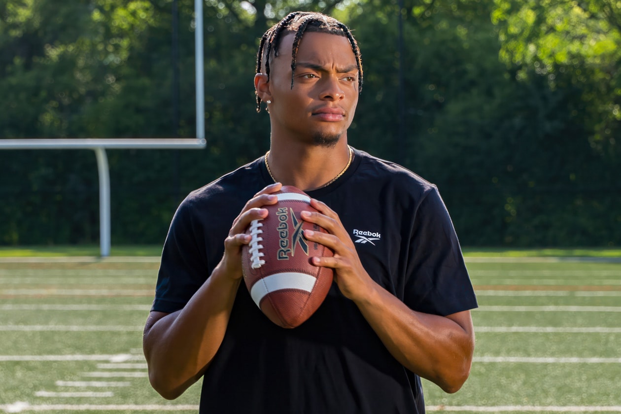 justin fields reebok chicago bears qb quarterback team sports football return floatzig 1 sneakers release date interview conversation