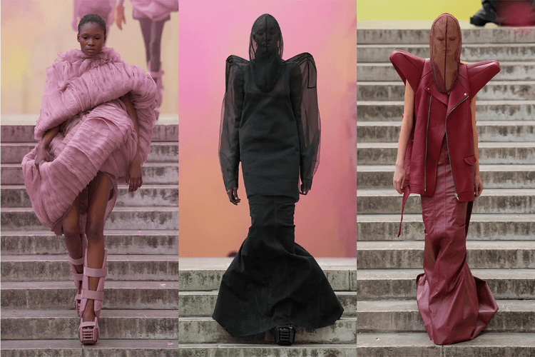 Black-Eyed, Leather-Clad Demons Came to Life at Rick Owens SS24