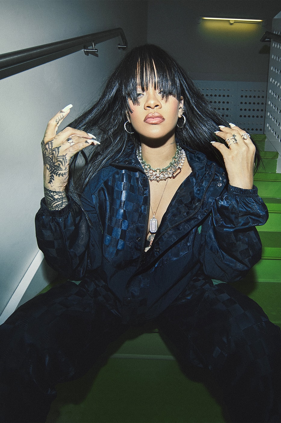 Rihanna Savage X Fenty Taps Into the World of Soccer for Latest Loungewear Collection savage x league football 