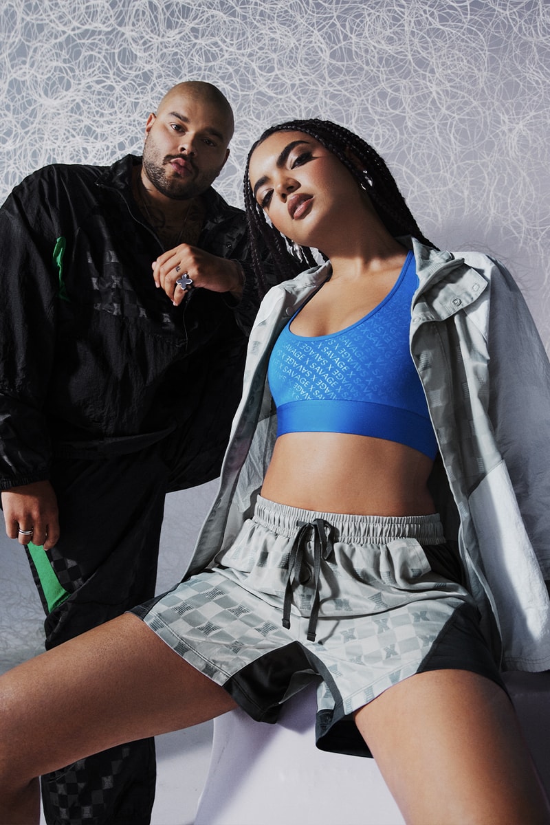 Rihanna Savage X Fenty Taps Into the World of Soccer for Latest Loungewear Collection savage x league football
