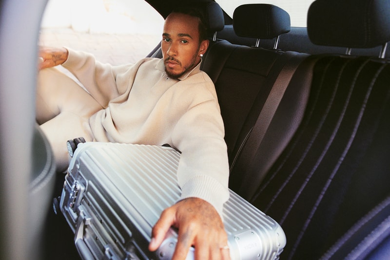 rimowa travel luggage never still campaign kylian mbappe football rose blackpink k-pop lewis hamilton f1 race 