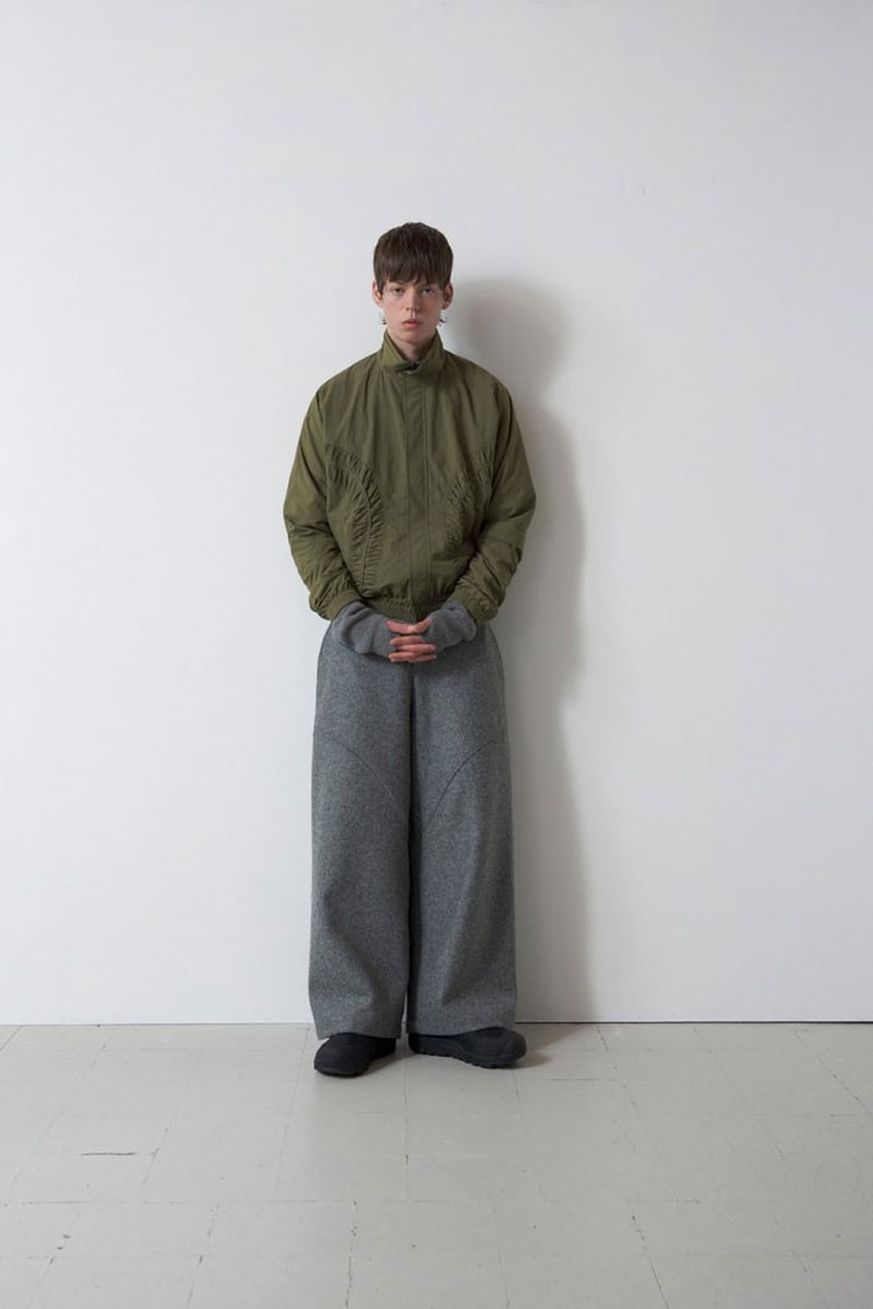 Sage Nation Fall Winter 2023 Fashion Style Clothing Outerwear Knitwear London UK British Tailoring Savile Row Yellow Green