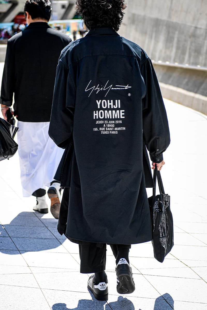 Seoul Fashion Week SS24 Street Style Spring summer 2024 menswear street style casual wear t-shirts oversized pants denim wear new jeans