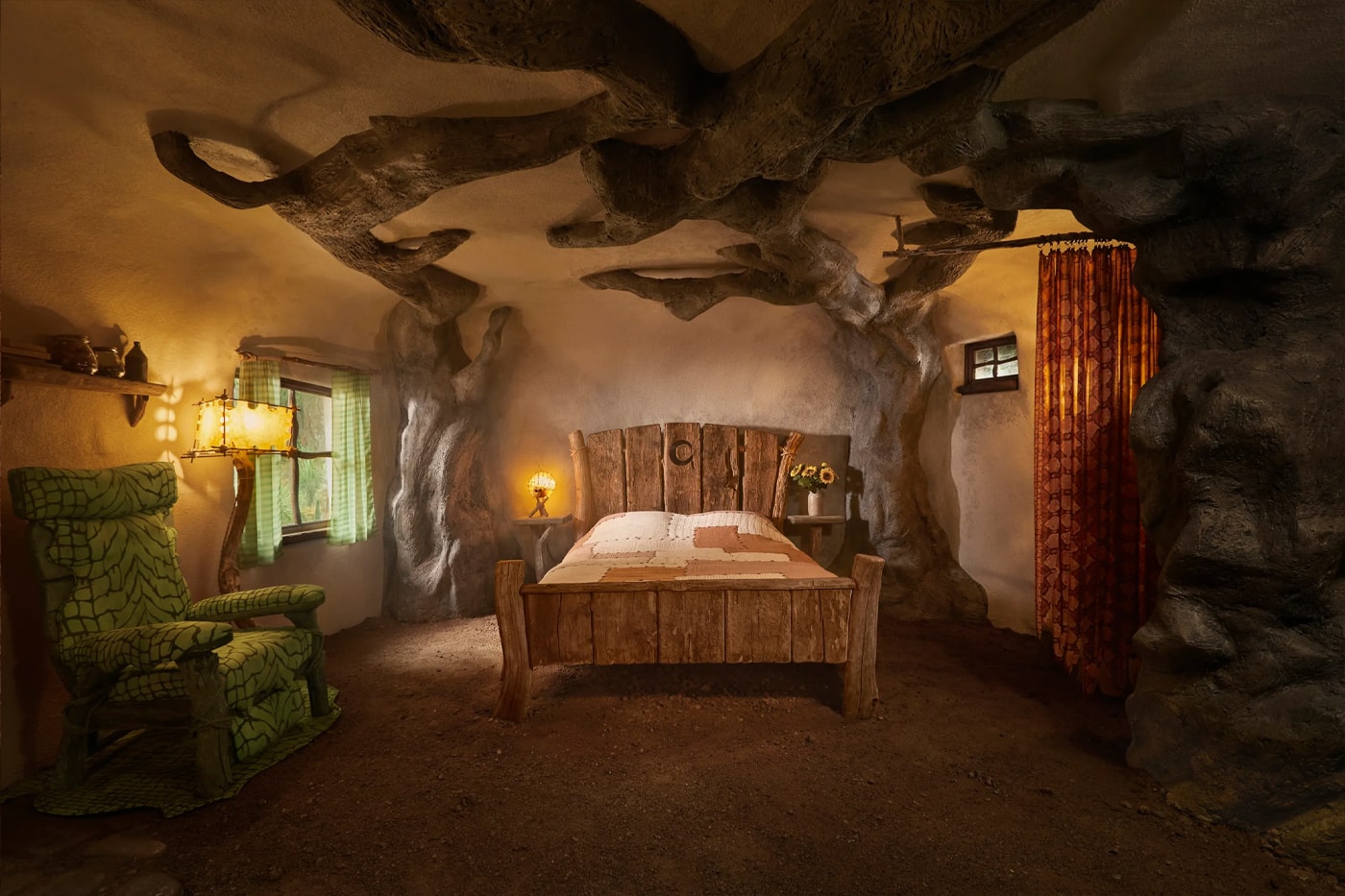 You Can Now Spend a Night in Shrek's Swamp on Airbnb donkey ogre dreamworks animations halloween fairytale stay scotland