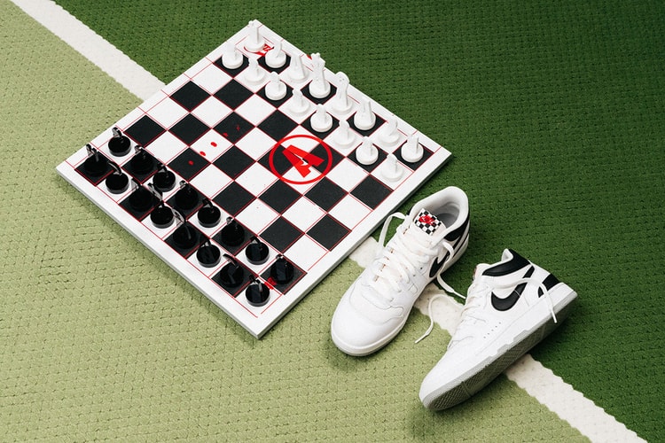Solebox Celebrates the Nike Attack “White/Black” Return With a Special Chessboard Set