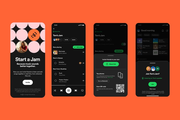 Spotify's "Jam" Lets You Pass The Aux … Without Even Having To Get Up