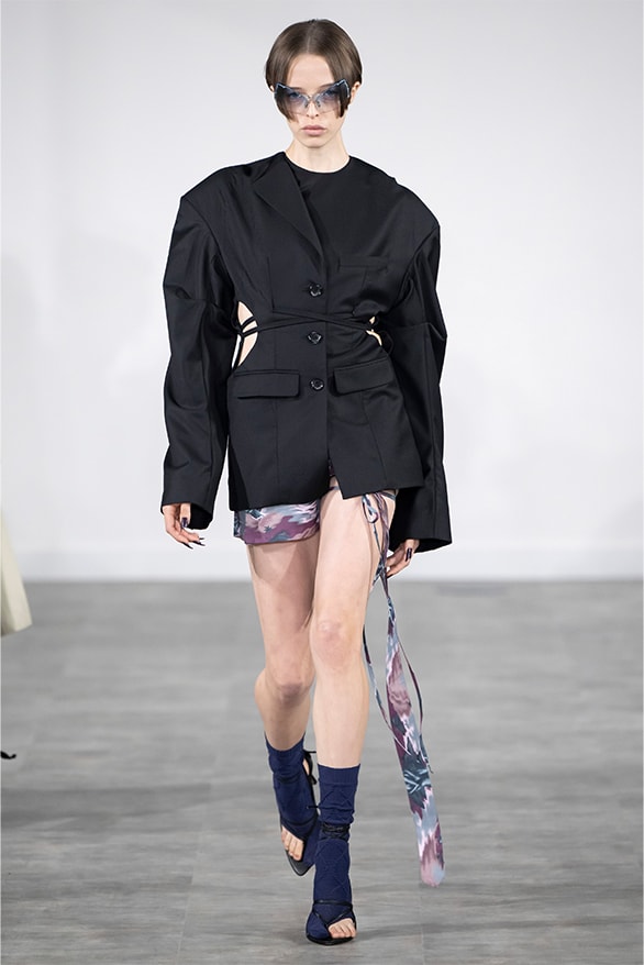 SRVC Spring Summer 2024 London Fashion Week womenswear Ricky Wesley Harriott runway show