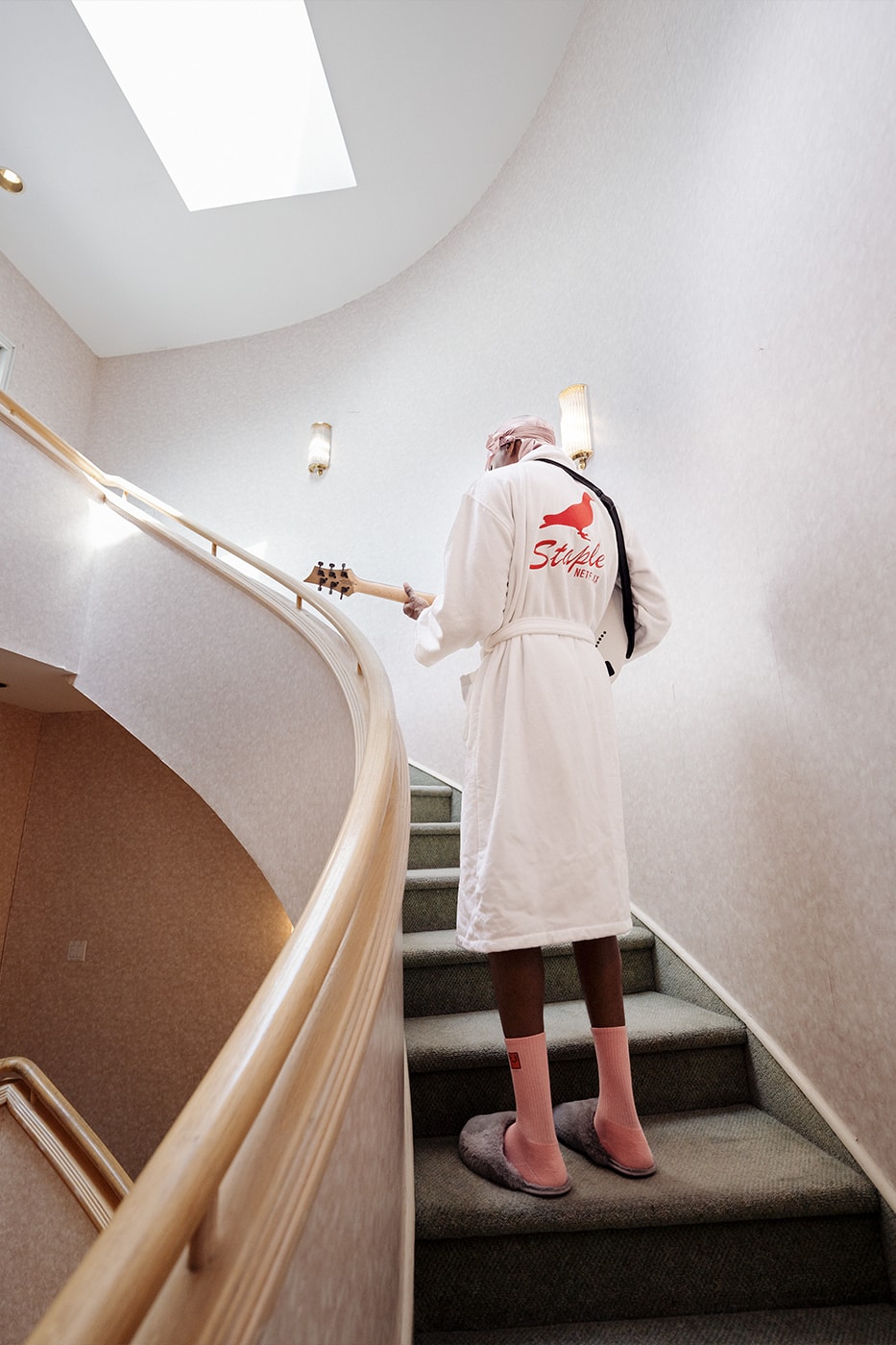 STAPLE Keeps It Cozy and Chill With Newest Netflix Collaboration jeffstaple jeff staple capsule robe clothes