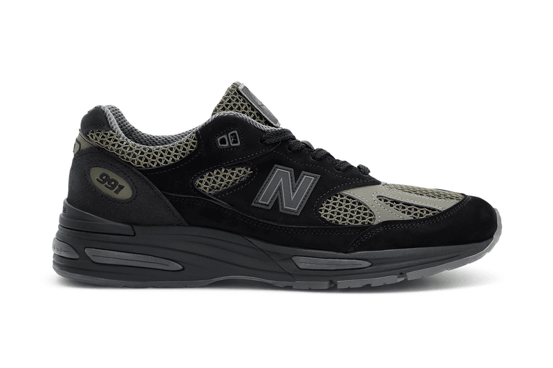 Take an Official Look at the Stone Island x New Balance Made in UK 991v2 Collaboration