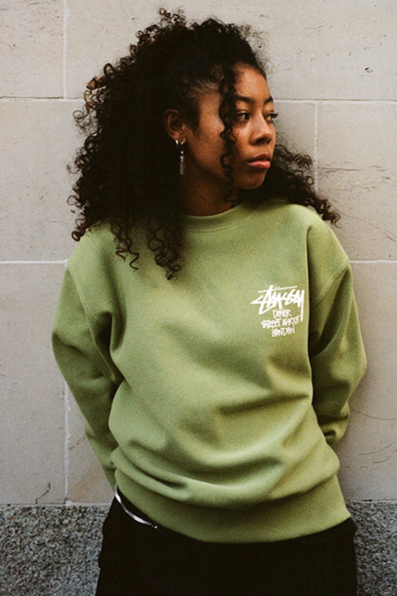 STÜSSY - DSM World Tour Hoodie - (Green)  Dover Street Market E-Shop –  DSMS E-SHOP