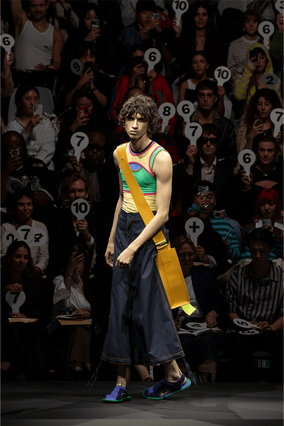 SUNNEI Spring Summer 2024 Milan Fashion Week menswear womenswear Loris Messina Simone Rizzo runway