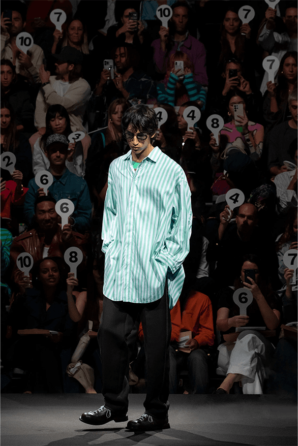 SUNNEI Spring Summer 2024 Milan Fashion Week menswear womenswear Loris Messina Simone Rizzo runway