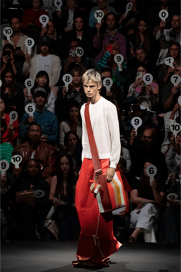 SUNNEI Spring Summer 2024 Milan Fashion Week menswear womenswear Loris Messina Simone Rizzo runway