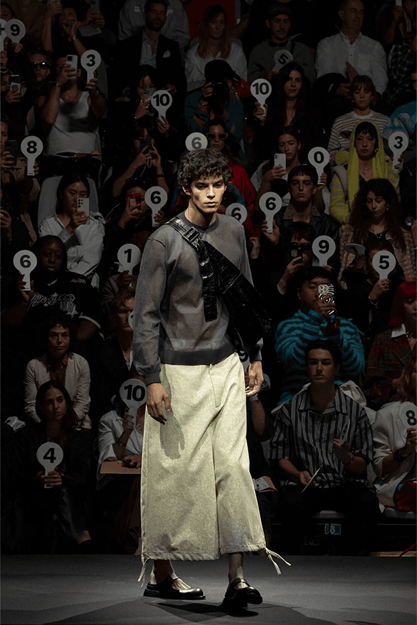 SUNNEI Spring Summer 2024 Milan Fashion Week menswear womenswear Loris Messina Simone Rizzo runway