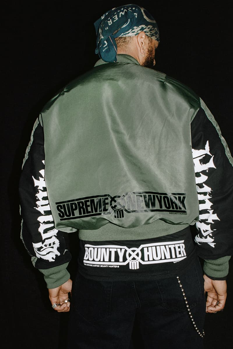 Supreme BOUNTY HUNTER Fall 2023 Collaboration Release Info Date Buy Price 