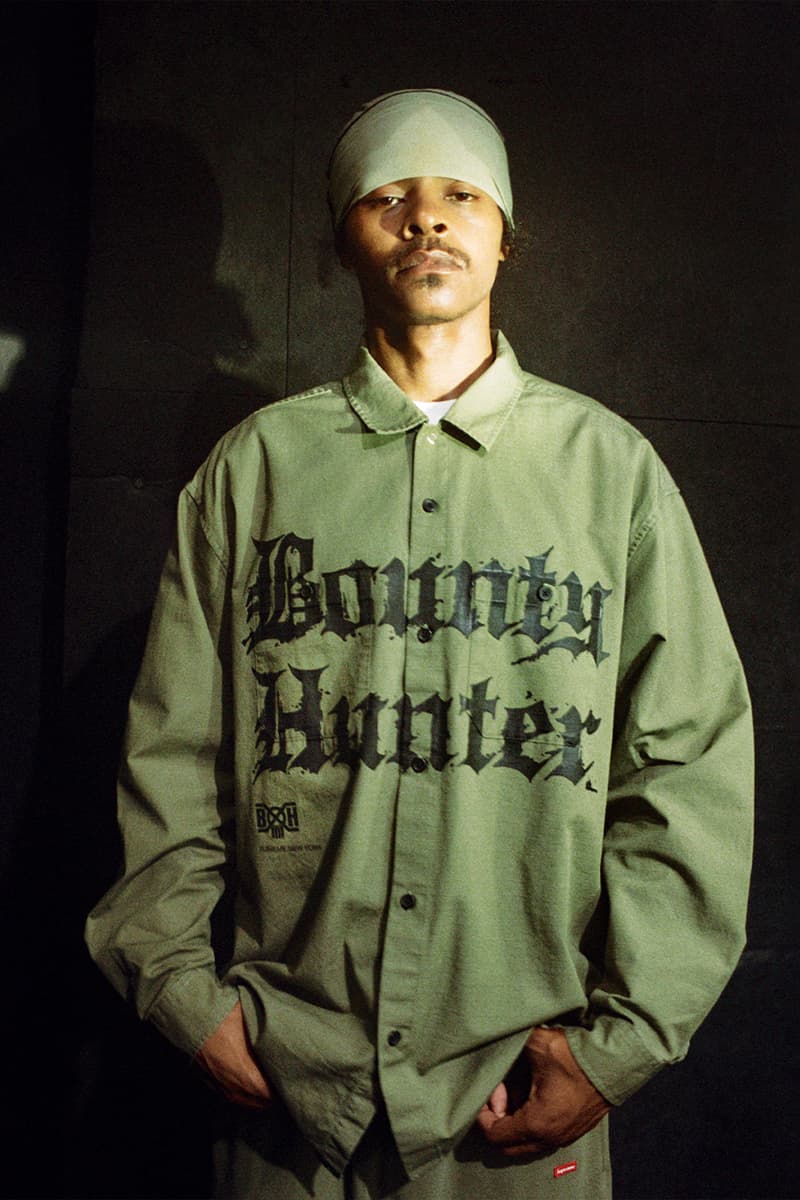 Supreme BOUNTY HUNTER Fall 2023 Collaboration Release Info Date Buy Price 