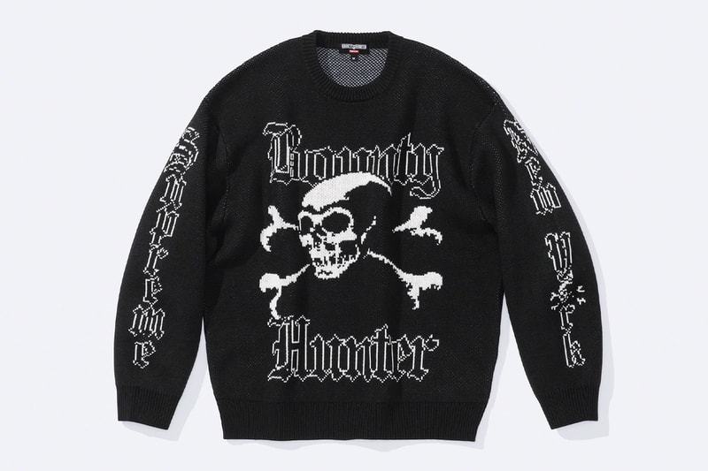 Vintage BOUNTY HUNTER X Cream Soda Crewneck Sweatshirts Skull 