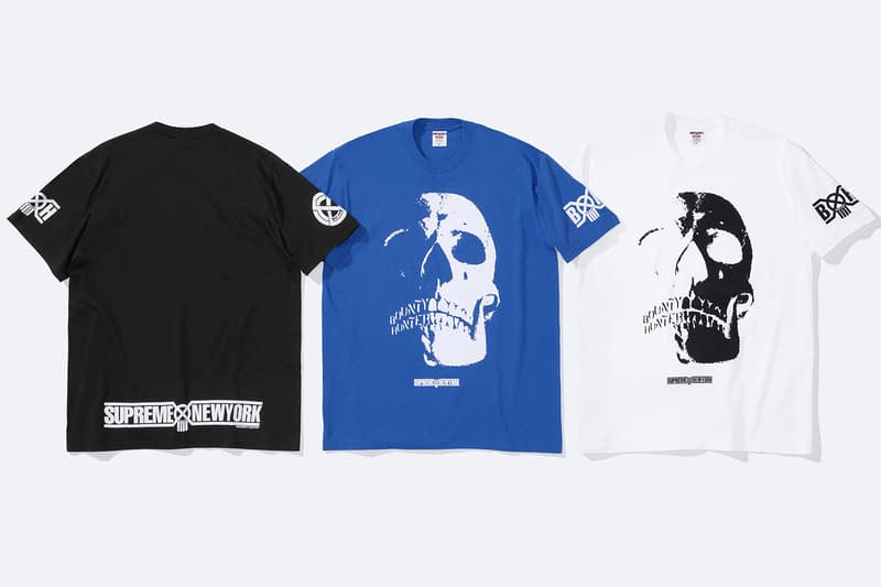 Supreme BOUNTY HUNTER Fall 2023 Collaboration Release Info Date Buy Price 