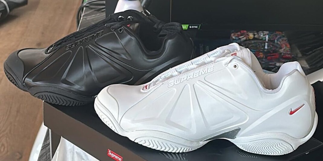 First Look at Two Upcoming Supreme x Nike Courtposites