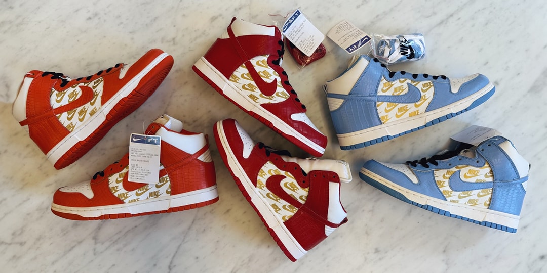 Ultra-Rare Supreme x Nike SB Dunk High Samples Hit the Auction Block at JOOPITER