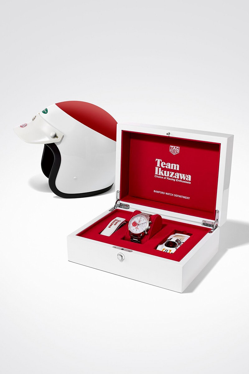 TAG Heuer Carrera Chronograph x Team Ikuzawa by Bamford Collaboration Release Info
