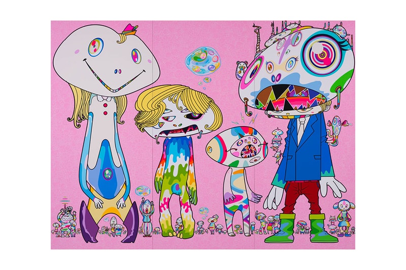 Takashi Murakami's Hollow (Black) Print - Hype Museum