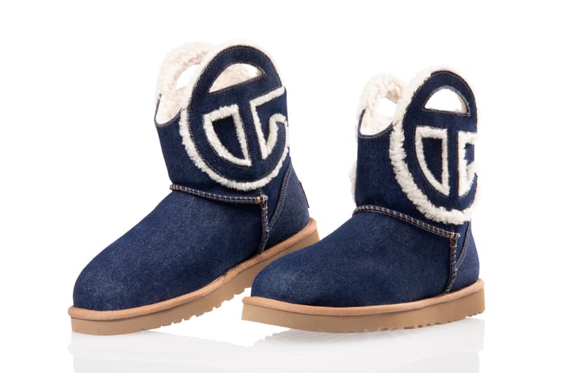 Telfar and UGG Unveil New Denim Bags and Apparel Collection Release Info Shopping Bag Boots 